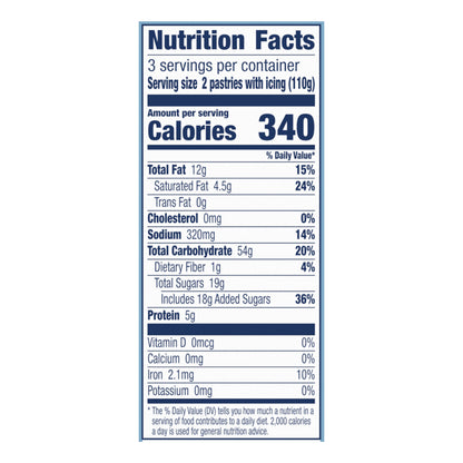 Pillsbury Toaster Strudel Pastries, Strawberry, 6 ct, 11.7 oz