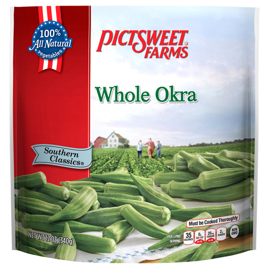 Pictsweet Farms Whole Okra, Southern Classics- 12 oz