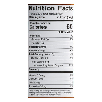 Duke's Carolina Gold BBQ Sauce 17 oz