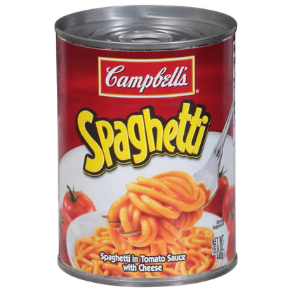 Campbell's Spaghetti in Tomato Sauce with Cheese 15.8 oz