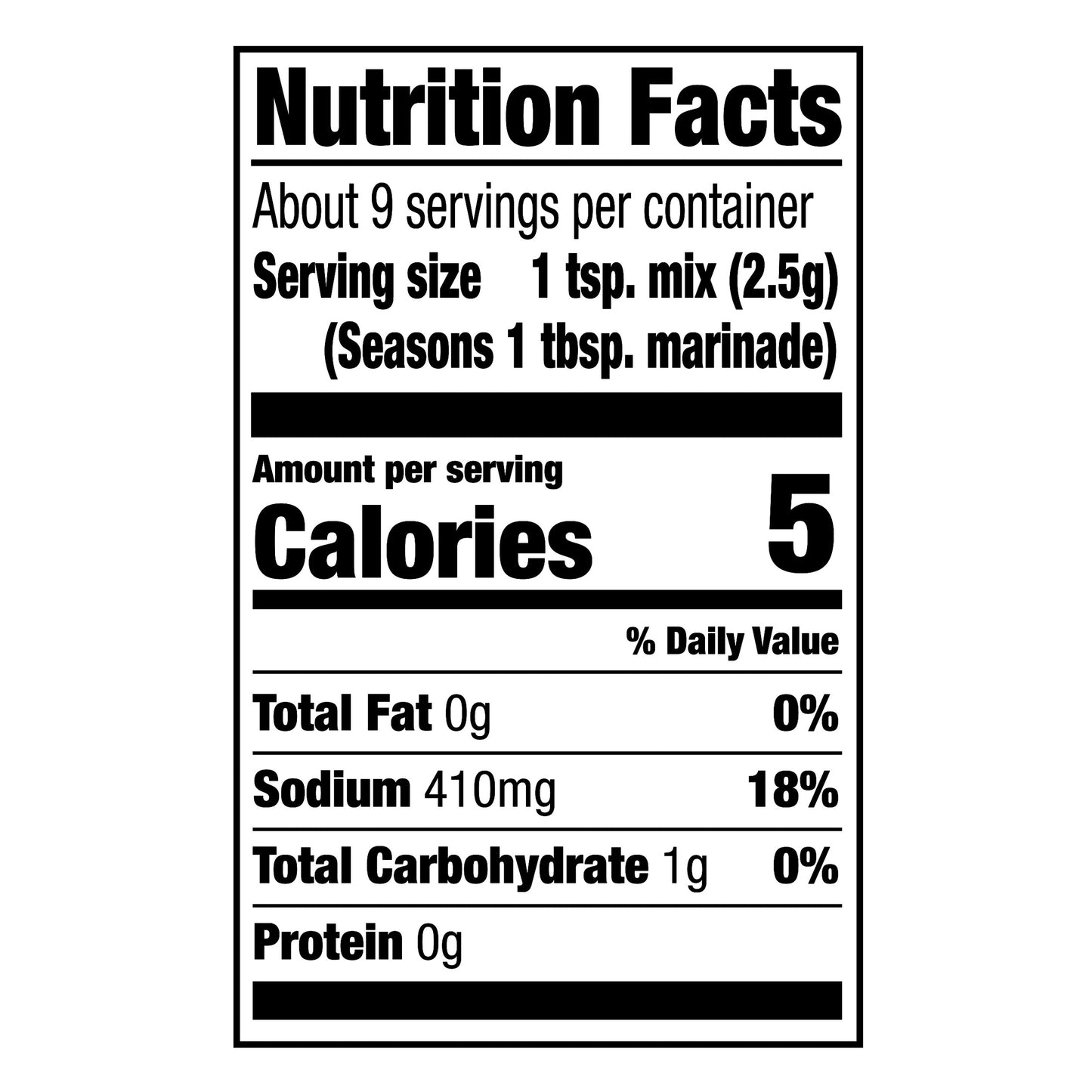 McCormick Grill Mates Marinade Mix - Garlic, Herb & Wine, 0.87 oz