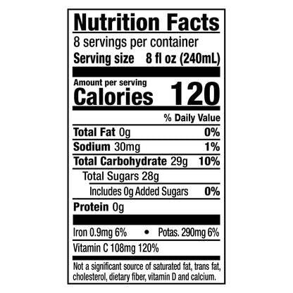 Mott's 100% Original Apple Juice, 64 fl oz bottle