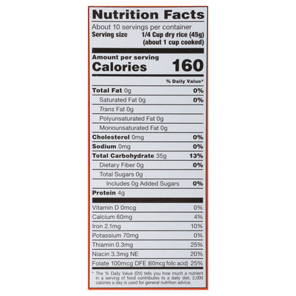 Ben's Original Long Grain White Parboiled Rice 1 lb Box