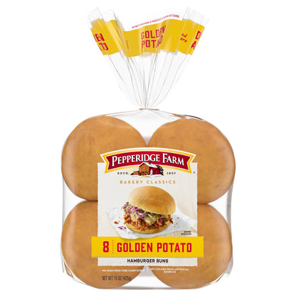 Pepperidge Farm Golden Potato Hamburger Buns 8 ea