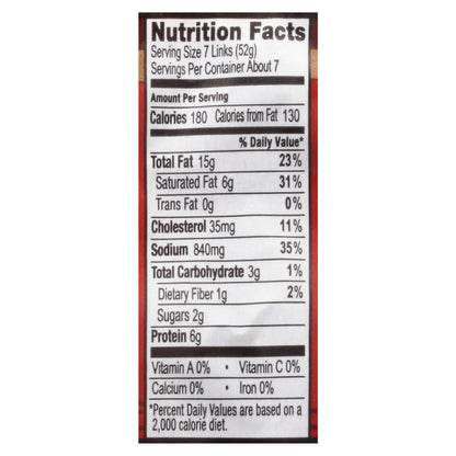 Carolina Pride Beef Cocktail Smokies 13 oz