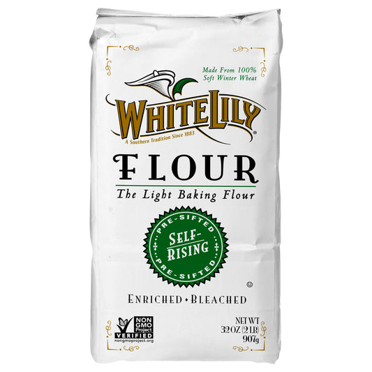 White Lily Self Rising Flour, 2 lb Bag