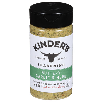 Kinder's Buttery Garlic & Herb Seasoning 5 oz