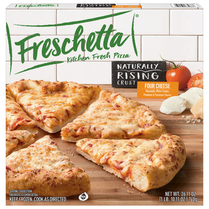 Freschetta Naturally Rising Crust Four Cheese Pizza 26.11 oz