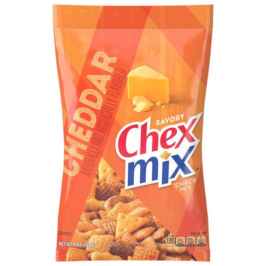 Chex Mix Cheddar Savory Snack Mix, 8 oz