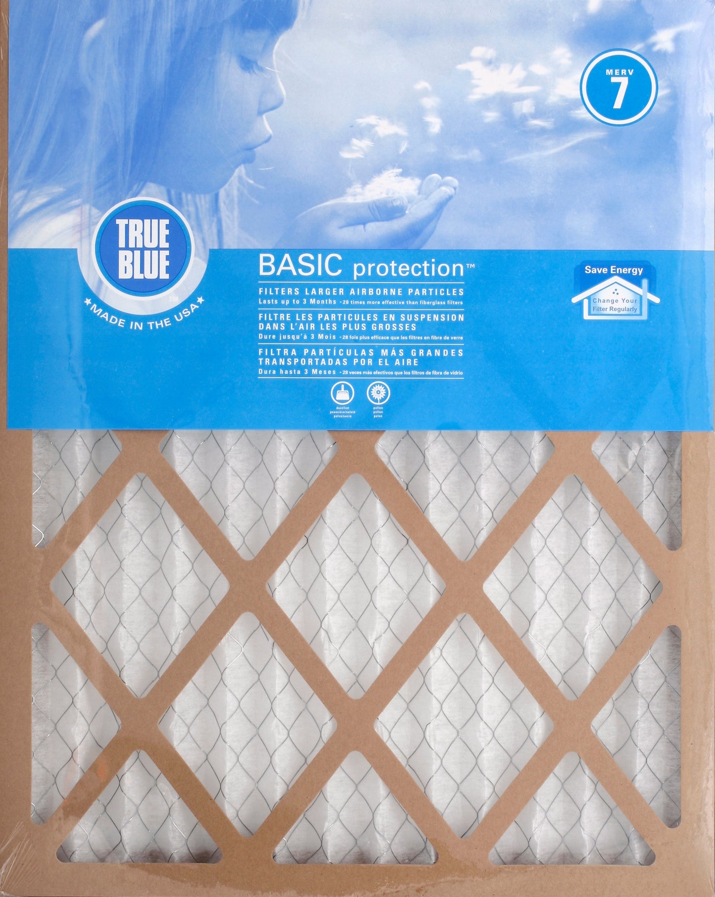 TrueBlue TRUE BLUE BASIC FILTER 16X20X1 1 CT