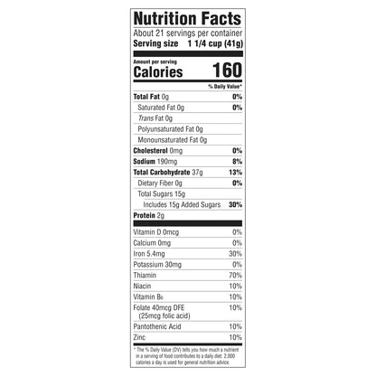 Malt O Meal Frosted Flakes Cereal Family Size 30 oz