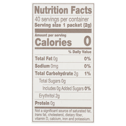 Truvia Stevia Leaf Calorie-Free Sweetener 40 ea