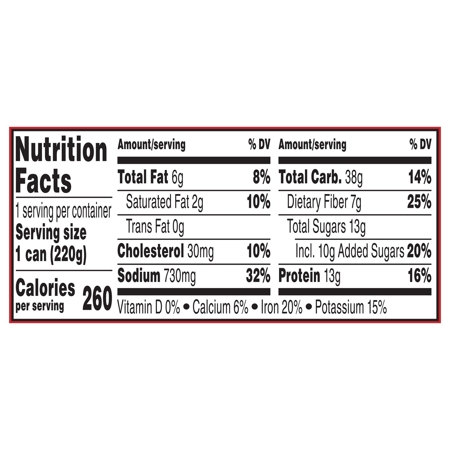 Van Camp's Barbeque Beanee Weenee, Canned Food, 7.75 OZ