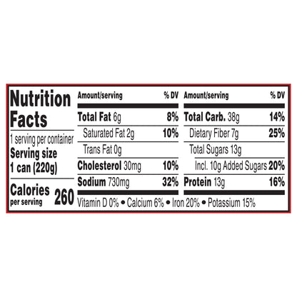 Van Camp's Barbeque Beanee Weenee, Canned Food, 7.75 OZ