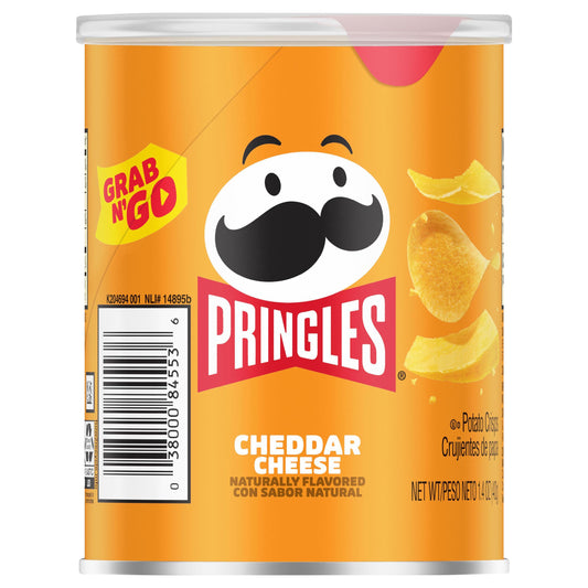 Pringles® Cheddar Cheese Potato Crisps Chips