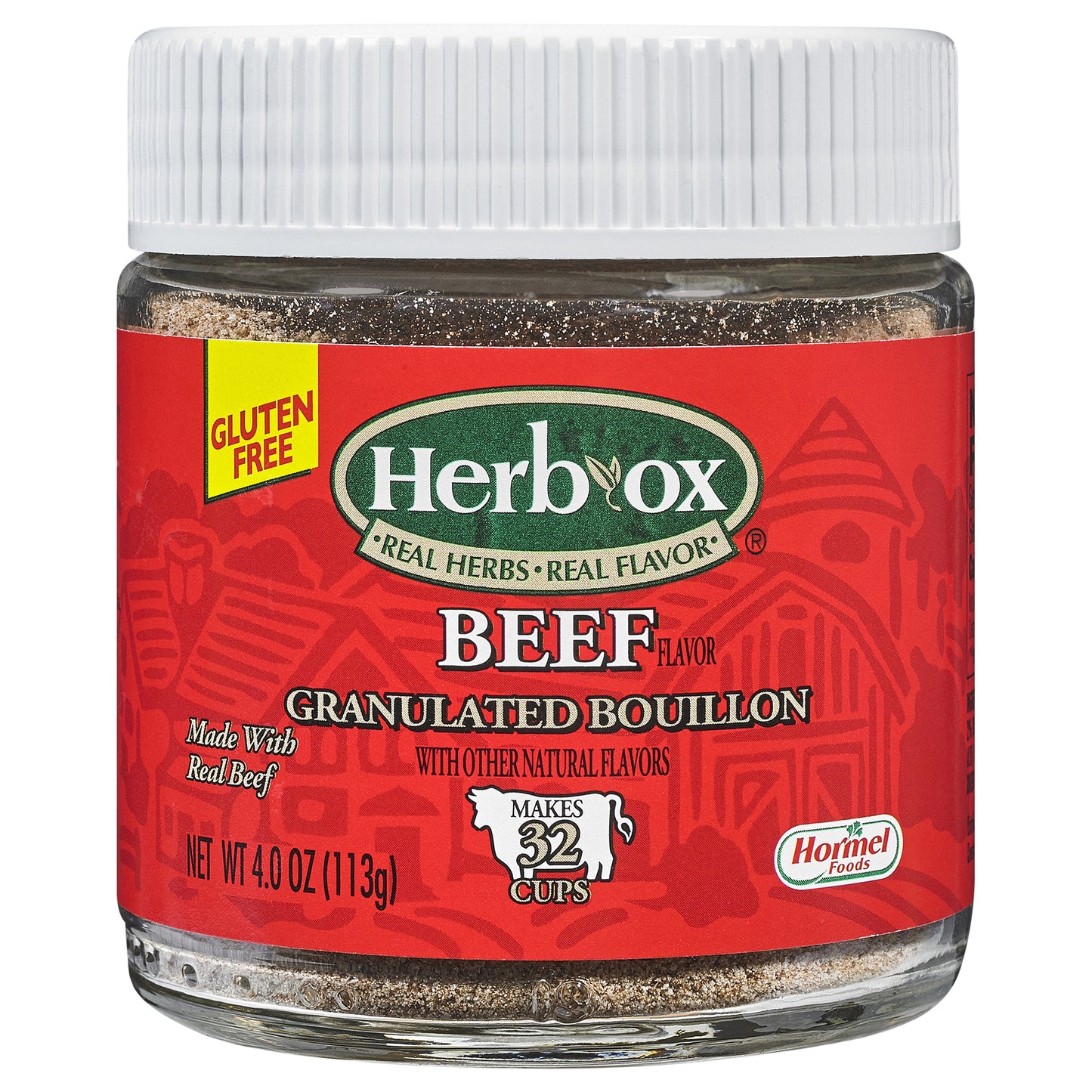 Herb-Ox® Beef Flavor Granulated Bouillon 4 oz. Jar