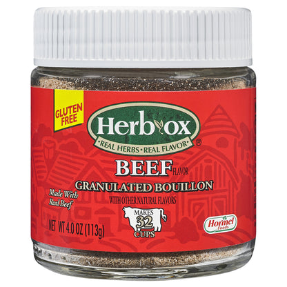 Herb-Ox® Beef Flavor Granulated Bouillon 4 oz. Jar