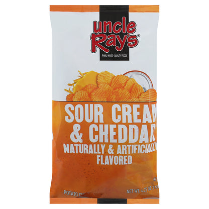 Uncle Ray's Sour Cream & Cheddar Potato Chips 4.25 oz