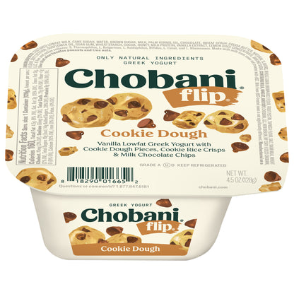 Chobani Flip Low-Fat Cookie Dough Greek Yogurt 4.5oz