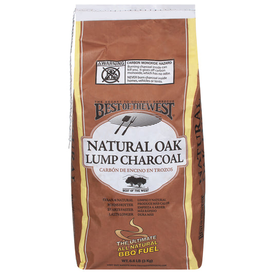 Best Of The West Natural Oak Lump Charcoal 6.6 lb