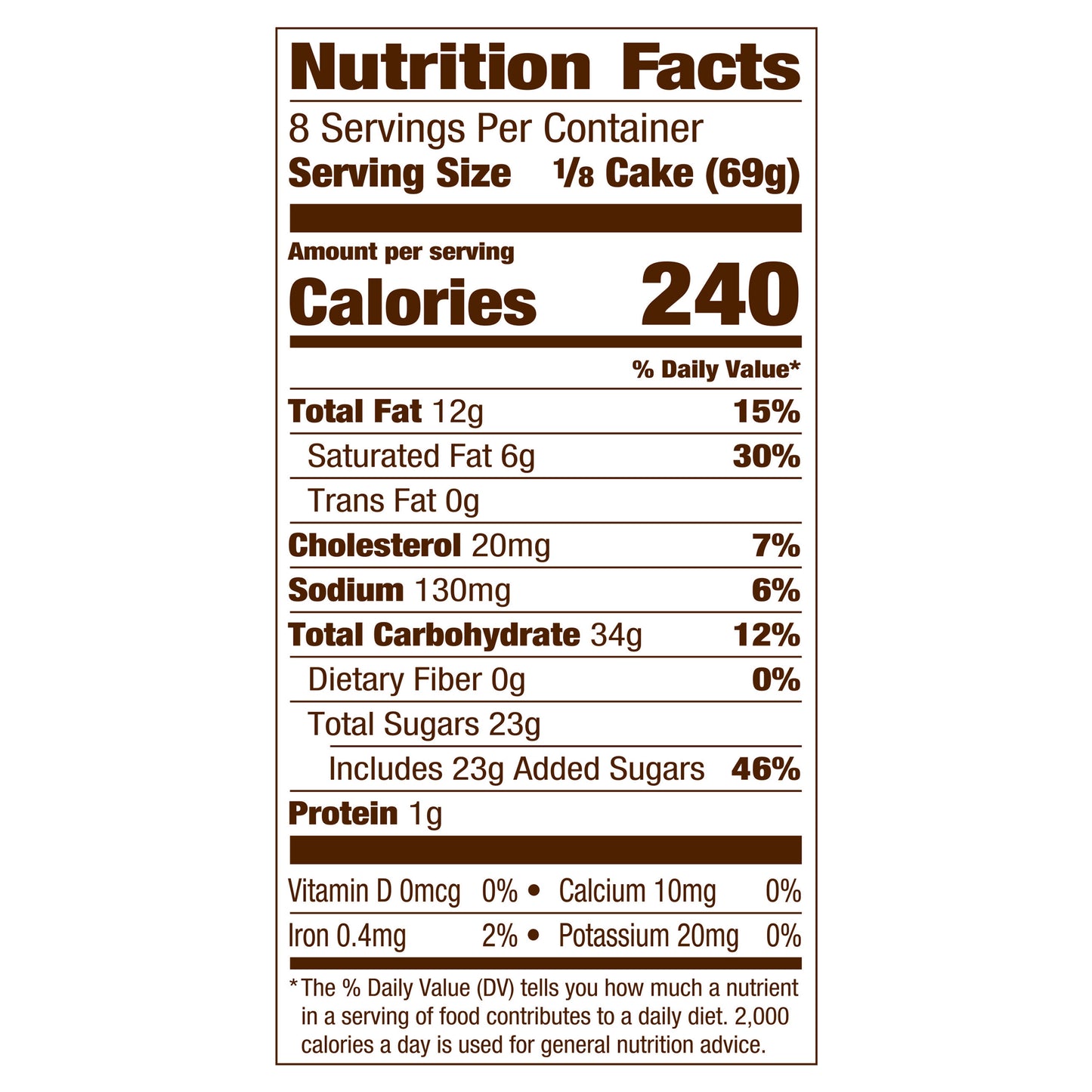 Pepperidge Farm Confetti Vanilla Layer Cake 19.6 oz