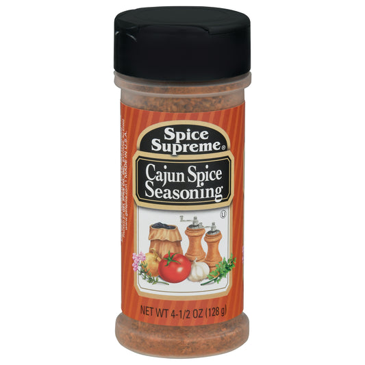 Spice Supreme Cajun Spice Seasoning 4.5 oz