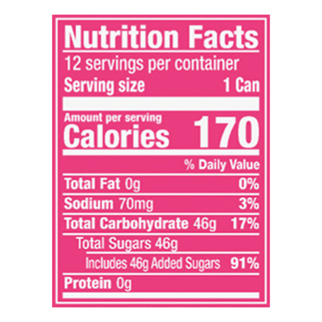 Crush Strawberry Soda, 12 fl oz cans, 12 pack