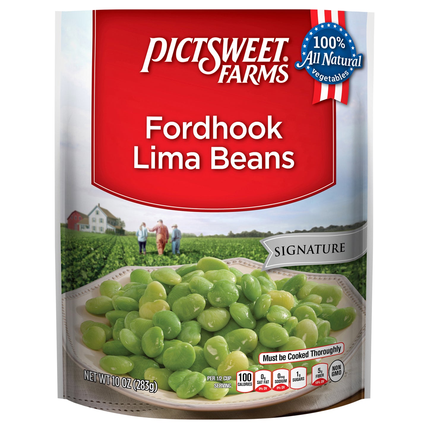 Pictsweet Farms Fordhook Lima Beans, Signature - 10 oz