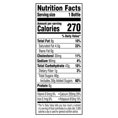 Dunkin' Mocha Iced Coffee Bottle, 13.7 fl oz