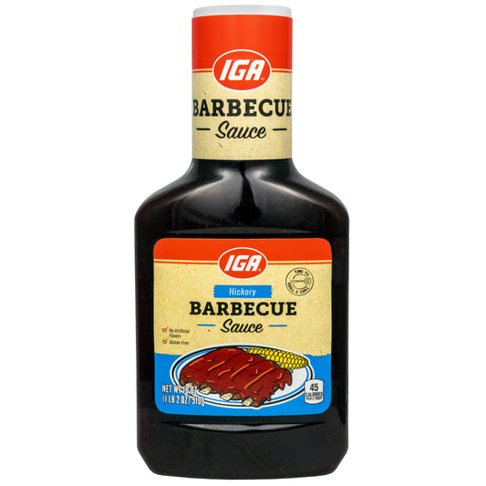 BARBECUE SAUCE HICKORY 18 OZ