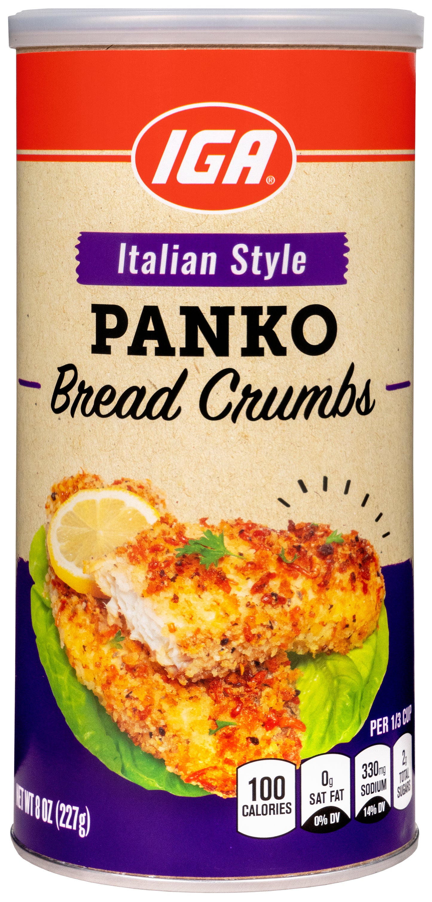 BREAD CRUMBS PANKO ITALIAN STYLE 8 OZ