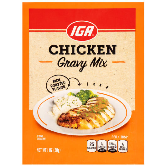 CHICKEN GRAVY SEASONING MIX 1 OZ