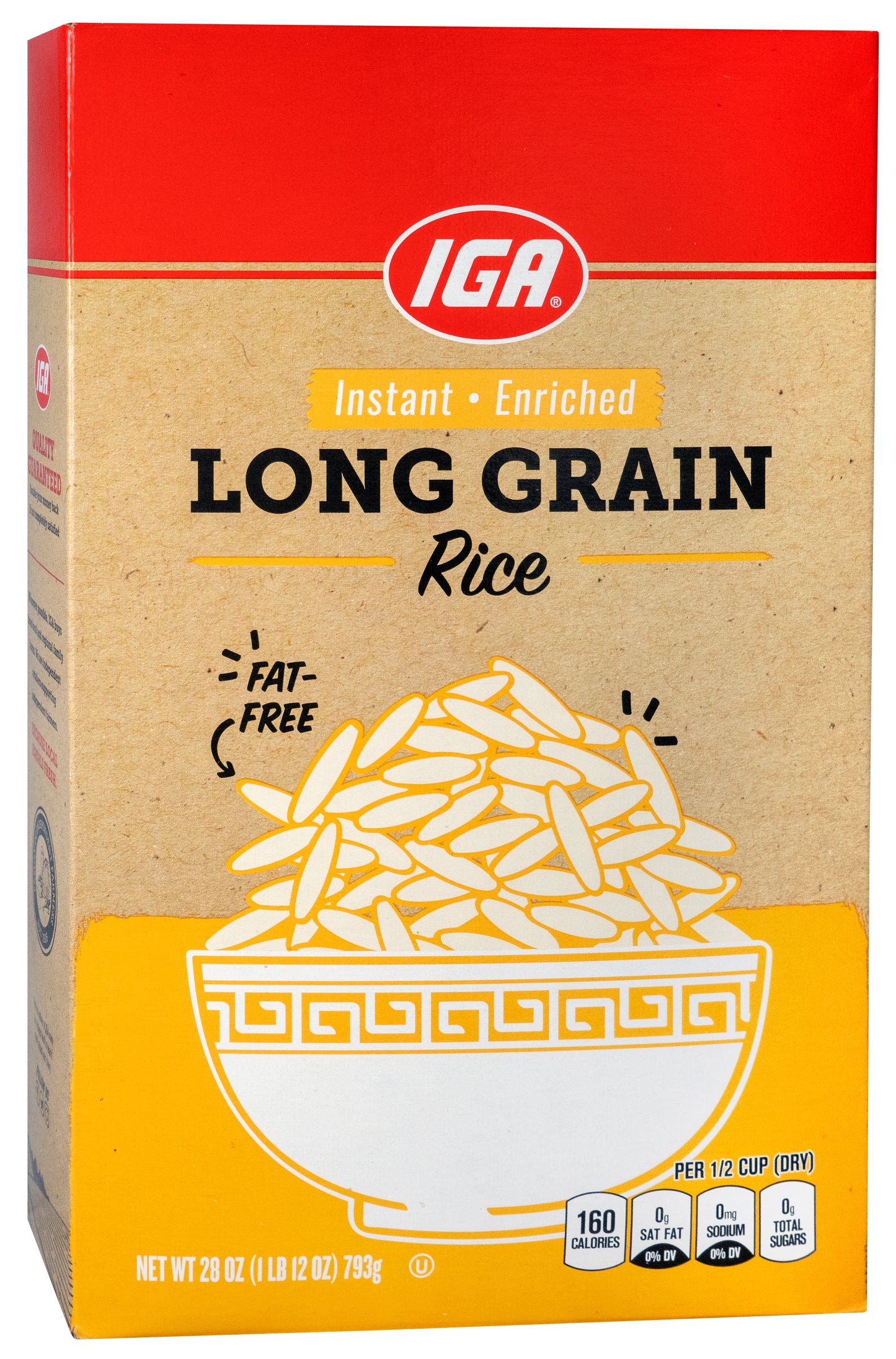 RICE INSTANT LONG GRAIN 28 OZ