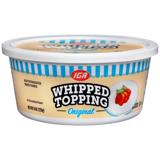 WHIPPED TOPPING ORIGINAL 8 OZ TUB
