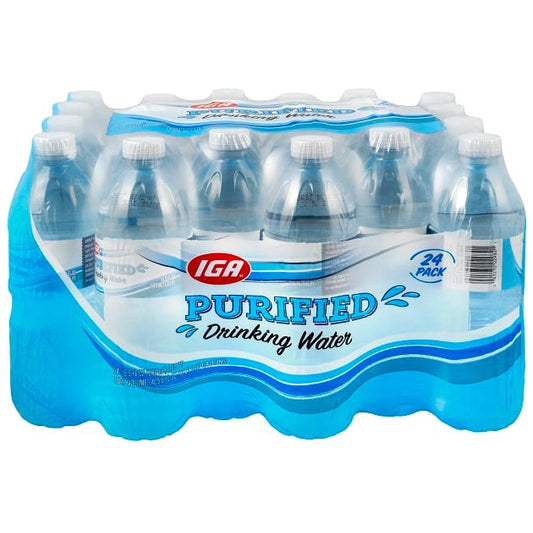 WATER DRINKING 24 PACK WRAP .5 L 16.9 OZ
