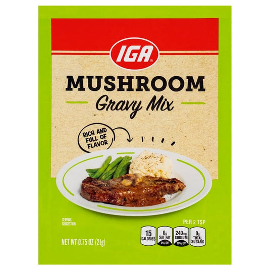 MUSHROOM GRAVY SEASONING MIX 0.75 OZ
