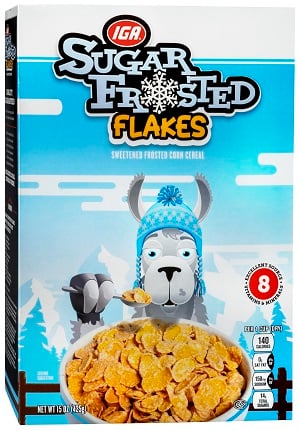 SUGAR FROSTED FLAKES CEREAL 15 OZ