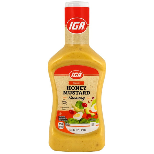 HONEY MUSTARD DRESSING 16 OZ