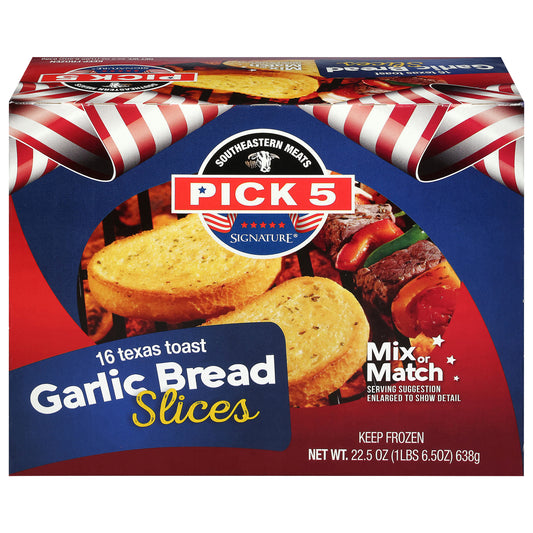 Pick 5 Signature Texas Toast Garlic Bread Slices 16 Each