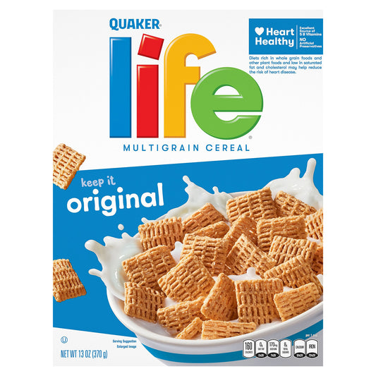 Quaker Life Multigrain Cereal Original 13 Oz