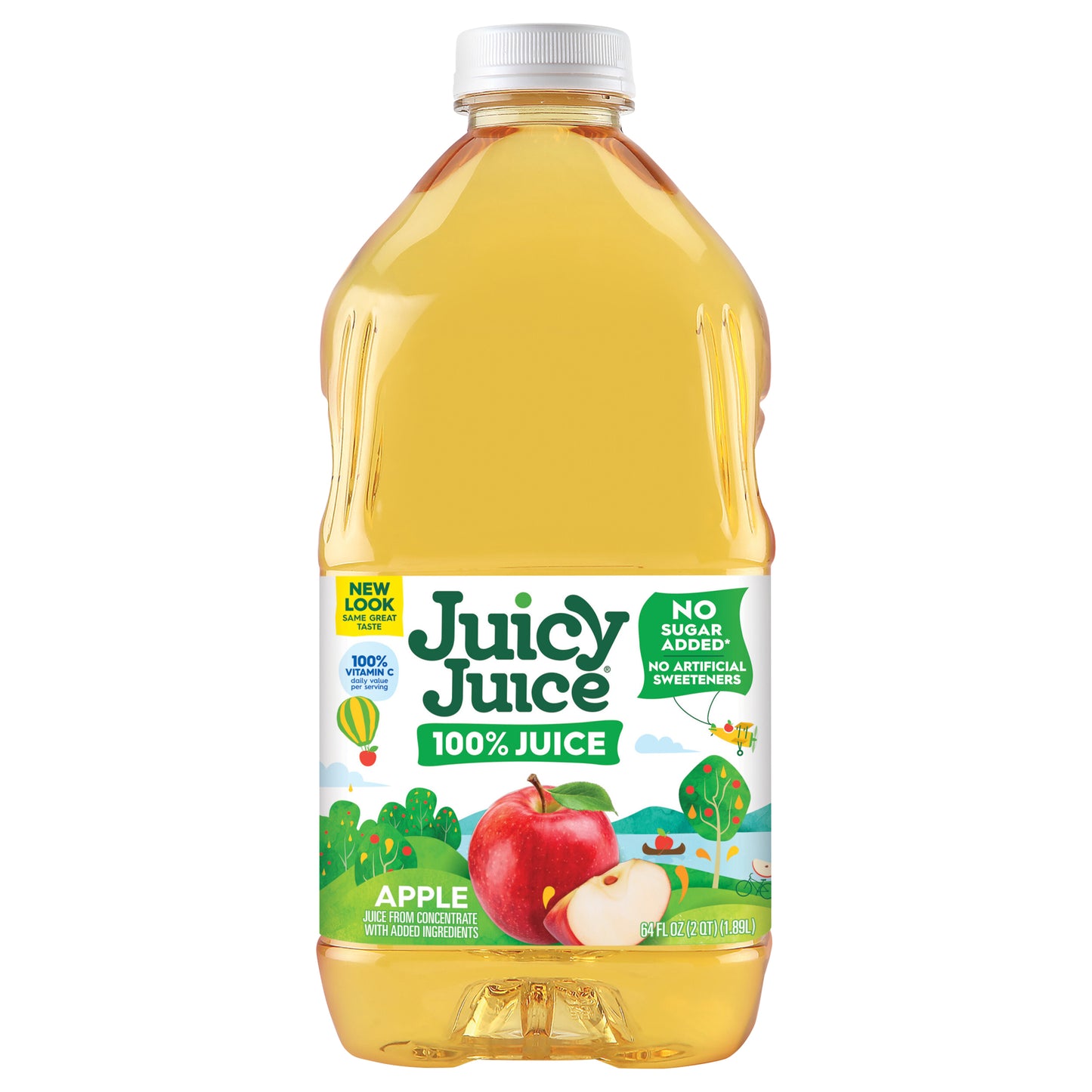 Juicy Juice 100% Juice, Apple, 64 Fl Oz Bottle