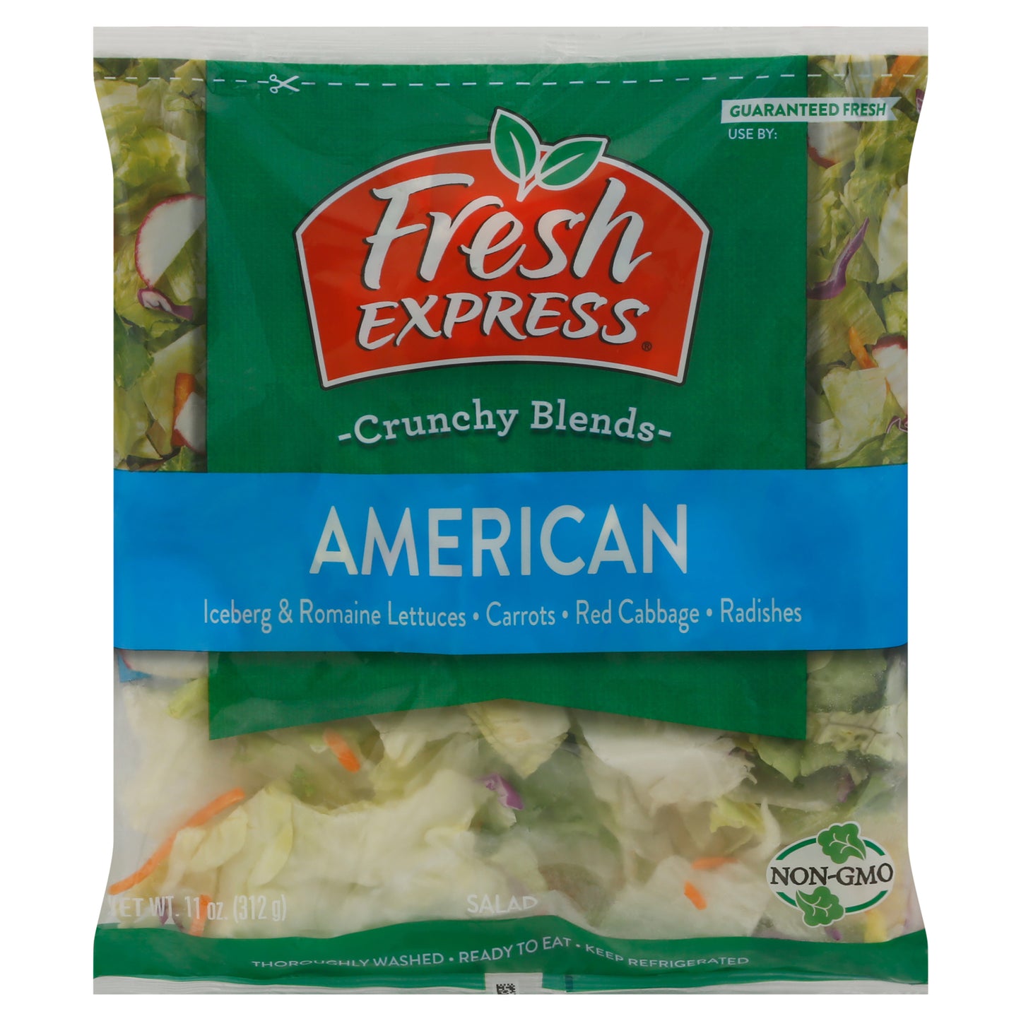 Fresh Express Crunchy Blends American Salad 11 oz