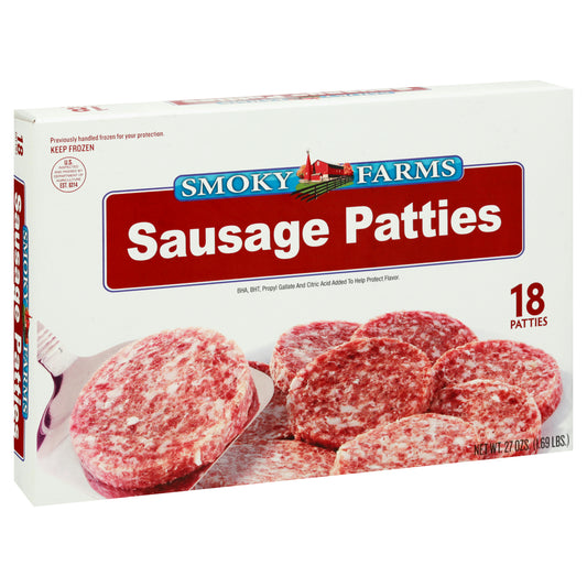 Smoky Farms Sausage Patties 18 ea
