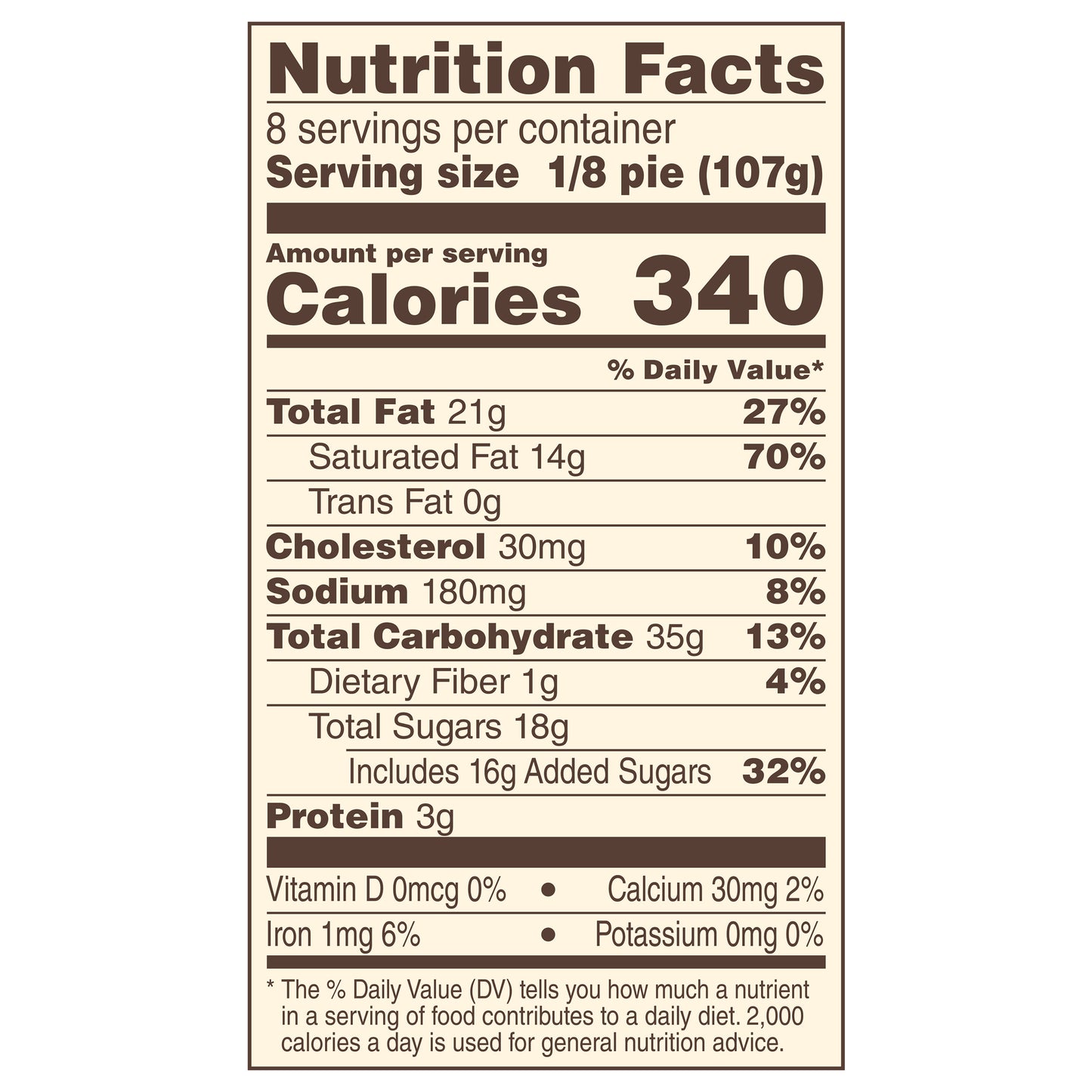 Marie Callender's Coconut Cream Pie Frozen Dessert, 30.3 Ounce