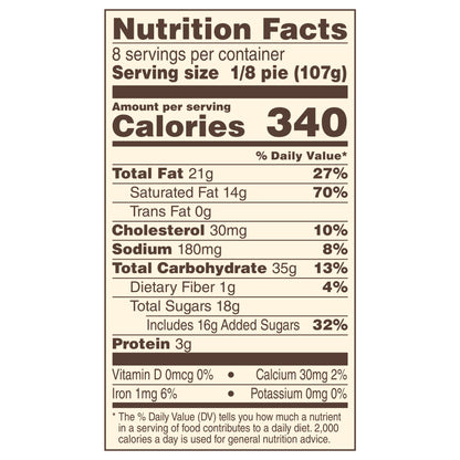 Marie Callender's Coconut Cream Pie Frozen Dessert, 30.3 Ounce