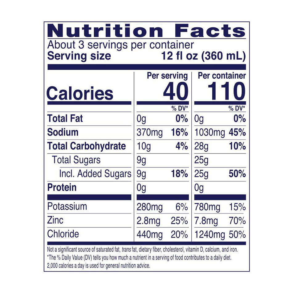 Pedialyte Unflavored Electrolyte Solution 33.8 fl oz