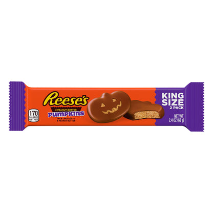 Reese's King Size Peanut Butter Pumpkins Candy 2 ea