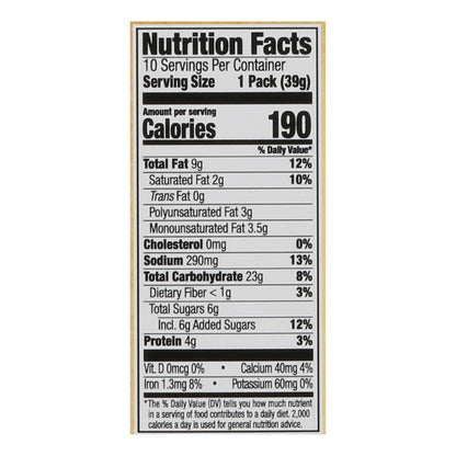 Lance Peanut Butter & Honey Sandwich Crackers 10 - 1.37 oz Packs