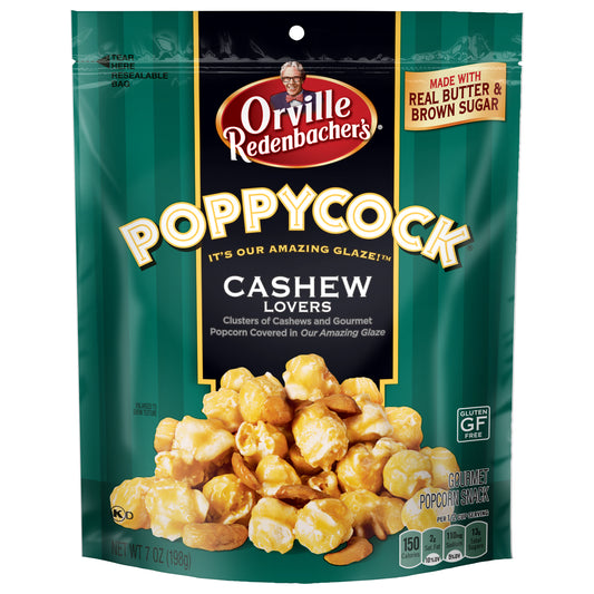 POPPYCOCK Cashew Lovers Gourmet Popcorn, 7-oz. Bag