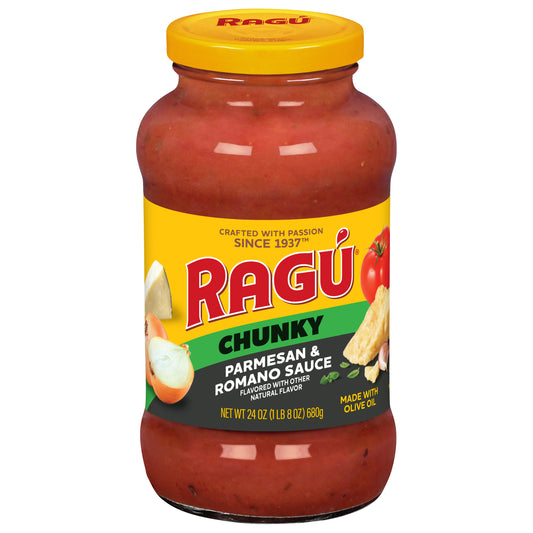 Ragu Chunky Parmesan & Romano Sauce 24 oz